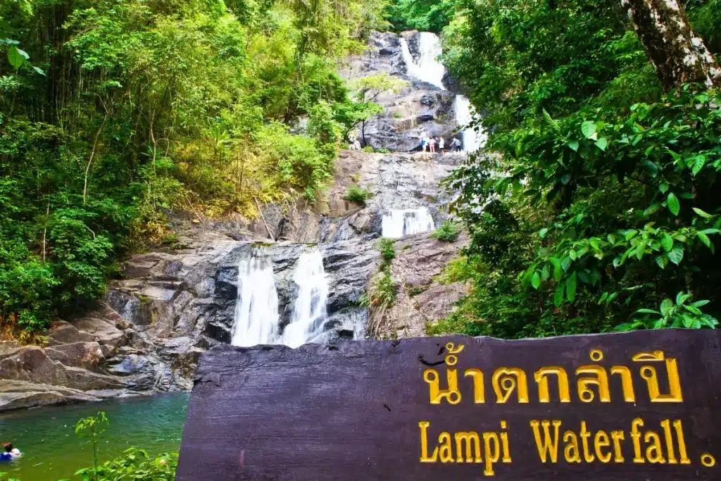 น้ำตกลำปี พังงา