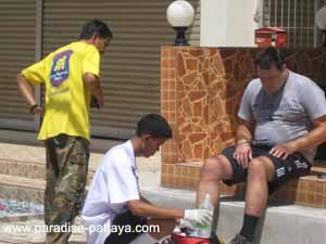 driving accident in pattaya
