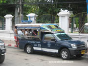 typical Pattaya baht bus 10 baht a trip