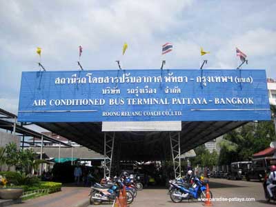 pattaya to bangkok bus terminal