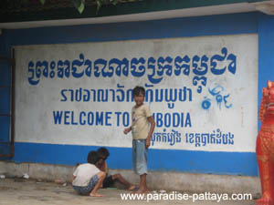 pattaya visa run to cambodia