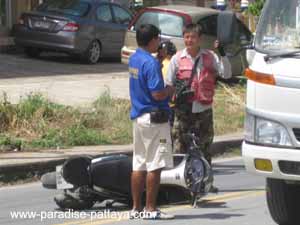 driving in pattaya can cause accidents