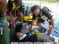 rescue mission practice in Pattaya